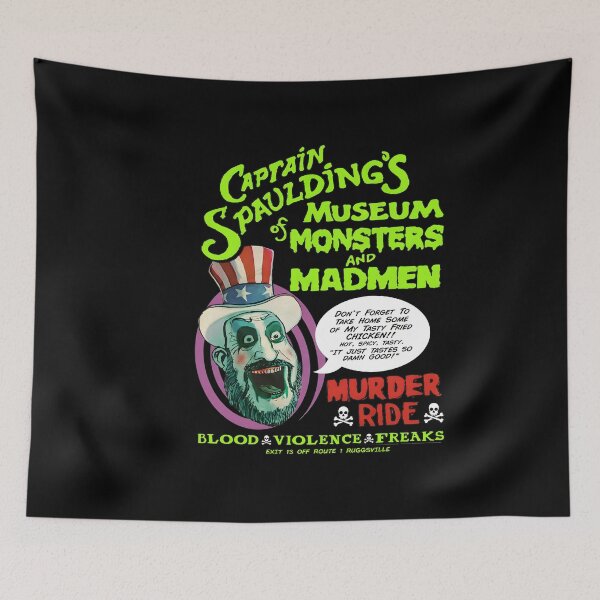 Item preview, Captain Spaulding Museum of Monsters designed and sold by JenoHapes.
