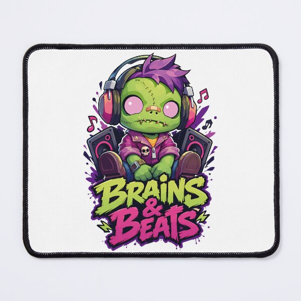 Item preview, Zombie DJ – Brains & Beats designed and sold by digijob.