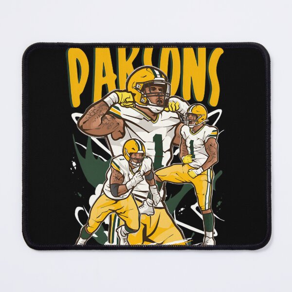 Item preview, Micah Parsons Cartoon Illustration in Green Bay Style designed and sold by ARTBYRA.