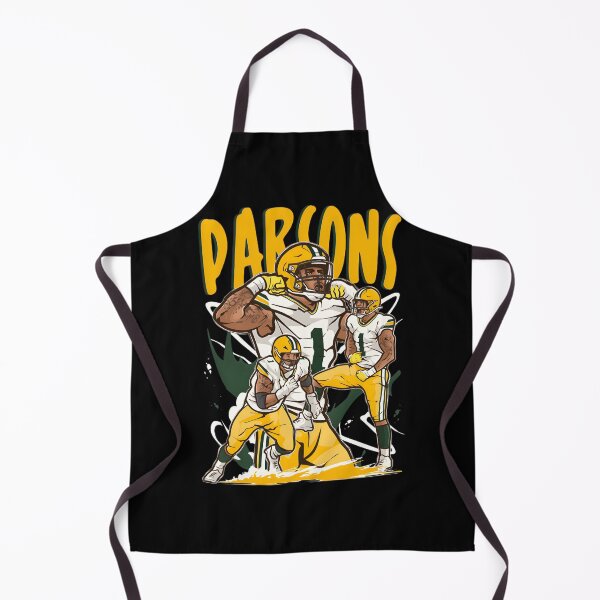 Item preview, Micah Parsons Cartoon Illustration in Green Bay Style designed and sold by ARTBYRA.