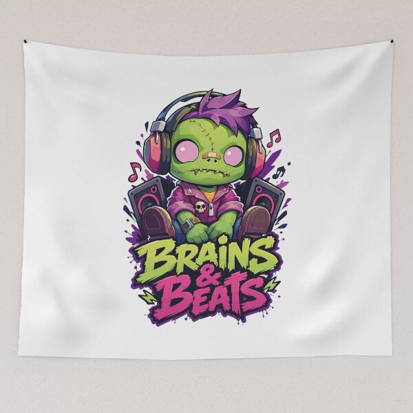 Item preview, Zombie DJ – Brains & Beats designed and sold by digijob.