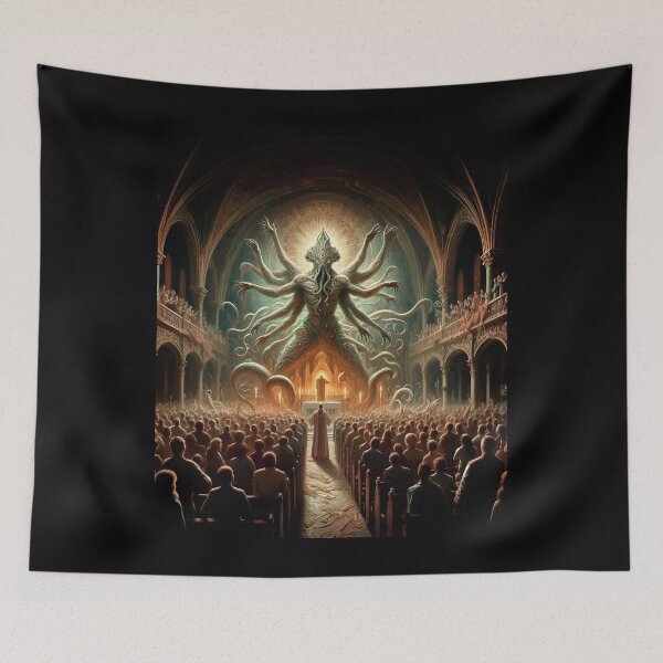 Item preview, The Church of Nyarlathotep designed and sold by abby-thorns.