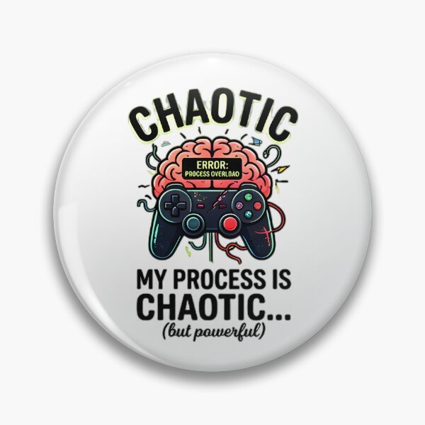 Item preview, Chaotic Process Overload Gamer Controller Brain designed and sold by Pyt27.