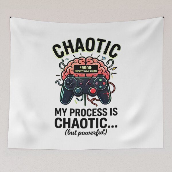 Item preview, Chaotic Process Overload Gamer Controller Brain designed and sold by Pyt27.