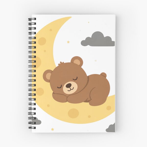 Item preview, te Baby Bear Sleeping on the Moon designed and sold by Lovaryn.