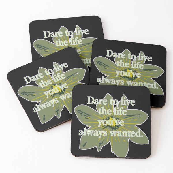 Item preview, Dare To Live Your Dream Floral Graphic designed and sold by lomapkip.