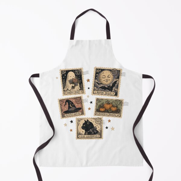 Item preview, Ghost Post Halloween Stamp Set - Whimsical Spooky Shirt designed and sold by JoyfullyOffbeat.