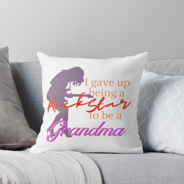 Item preview, I Gave Up Being a Rock Star Grandma Funny Retro Music Lover Design designed and sold by Kooz1.