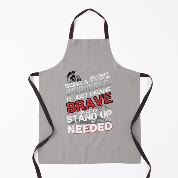 Item preview, Being A Hero Doesn't Mean Invincible Quote-27 designed and sold by MatiasHaas.