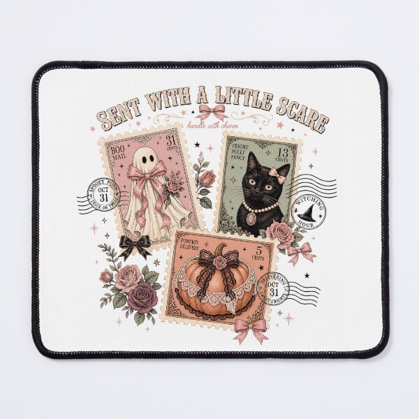 Item preview, Sent With a Little Scare - Coquette Halloween Shirt designed and sold by JoyfullyOffbeat.