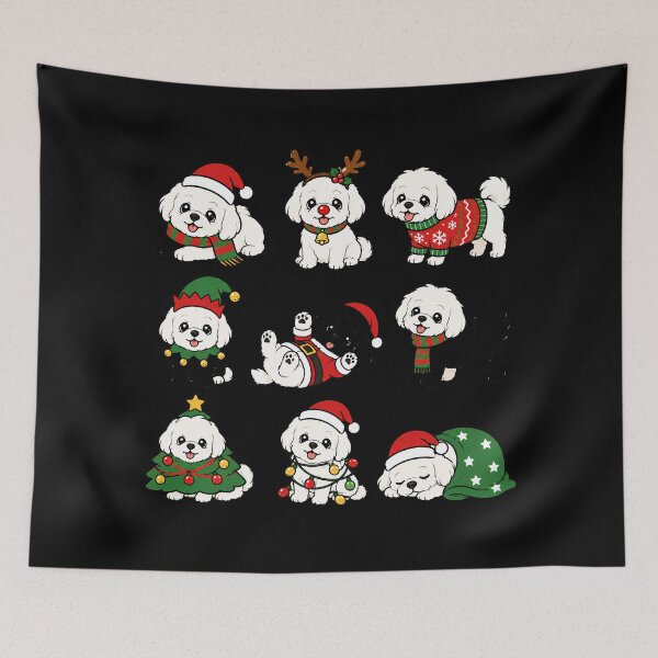 Item preview, Funny Maltese Dog Christmas Holiday Xmas Mom Dad designed and sold by rafaeltto.