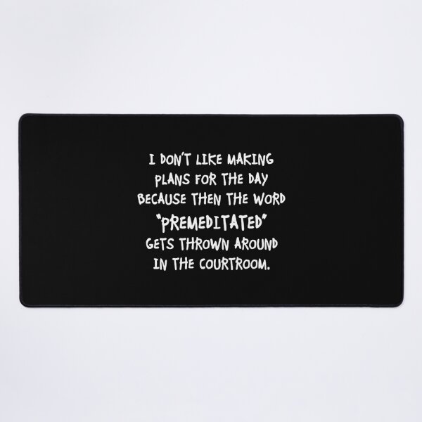 Item preview, I Don't Like Making Plans designed and sold by francesscott.