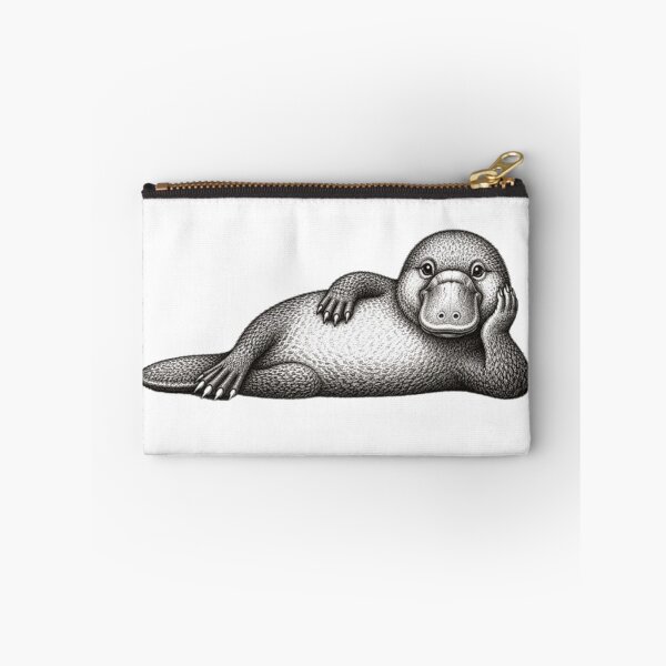 Item preview, Friendly laying  platypus designed and sold by BRETT'S ART STUDIO.