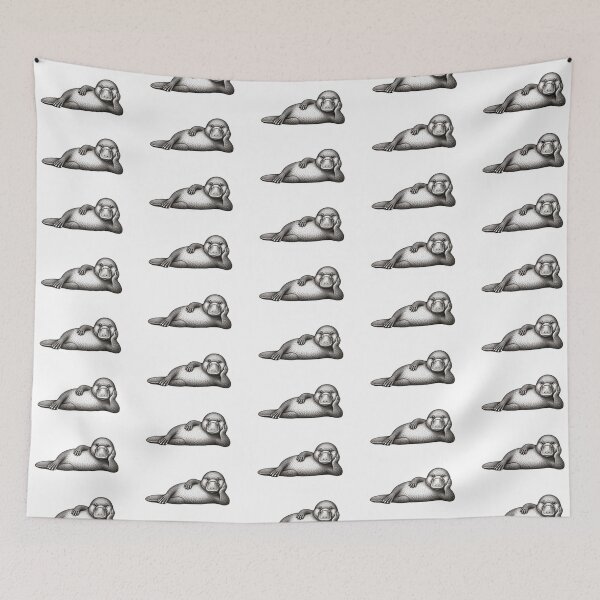 Item preview, Friendly laying  platypus designed and sold by BRETT'S ART STUDIO.