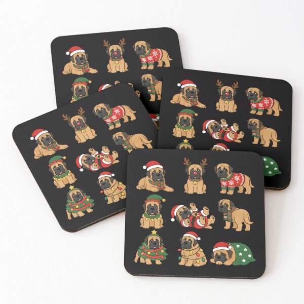 Item preview, Funny Mastiff Dog Christmas Holiday Xmas Mom Dad designed and sold by rafaeltto.