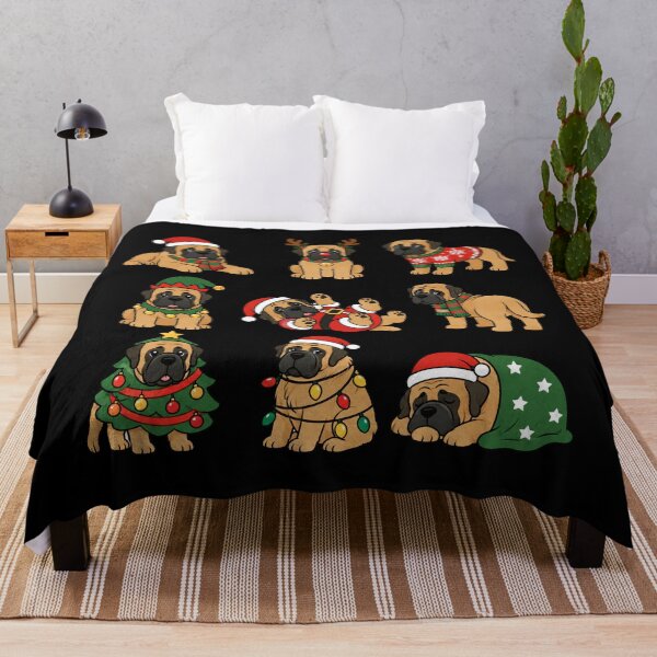 Item preview, Funny Mastiff Dog Christmas Holiday Xmas Mom Dad designed and sold by rafaeltto.