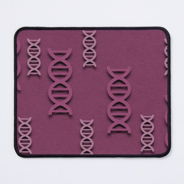 Item preview, Purple DNA Double Helix Science Pattern designed and sold by IntelliMindDesigns.