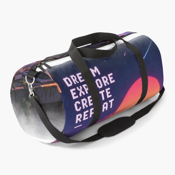 Item preview, Retro Futuristic Dreamer Sunset Adventure designed and sold by GenZStickerHub1.