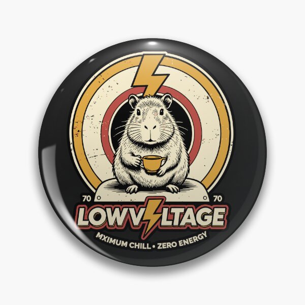 Item preview, Low Voltage Target Chill Capybara Washed designed and sold by Hotfresh.