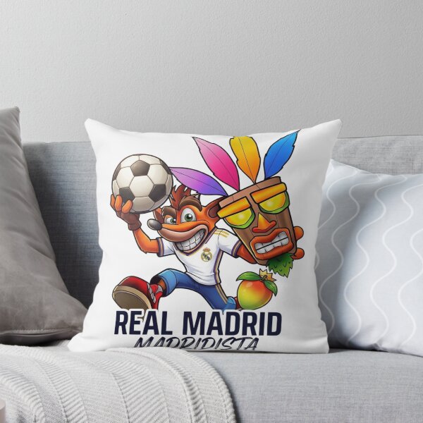 Item preview, Crash Bandicoot Real Madrid Soccer Fan Art designed and sold by annaarthk.