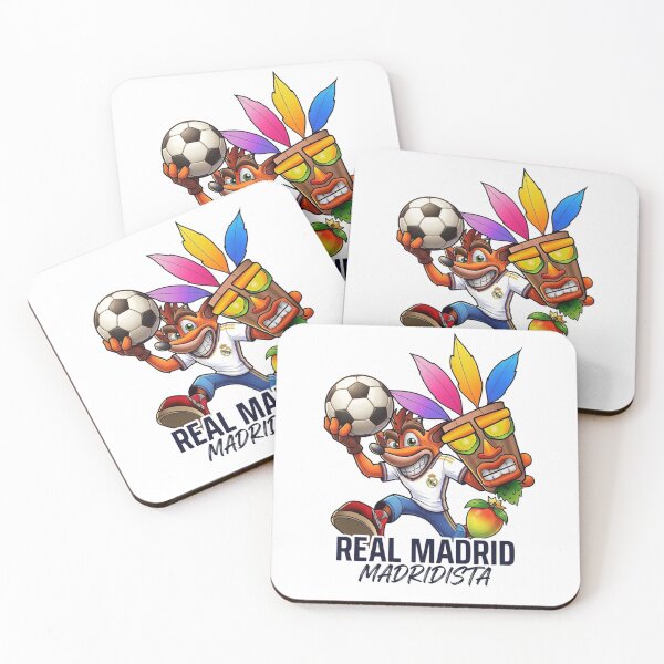 Item preview, Crash Bandicoot Real Madrid Soccer Fan Art designed and sold by annaarthk.