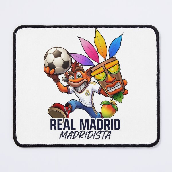 Item preview, Crash Bandicoot Real Madrid Soccer Fan Art designed and sold by annaarthk.