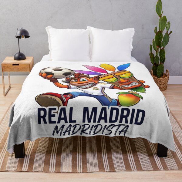 Item preview, Crash Bandicoot Real Madrid Soccer Fan Art designed and sold by annaarthk.