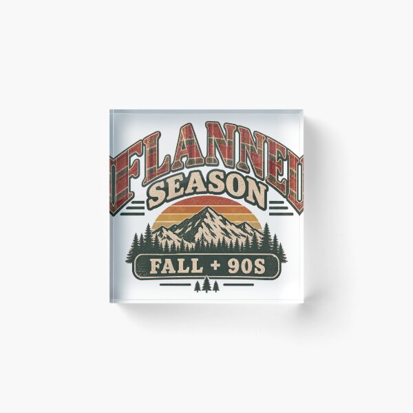 Item preview, Flannel Season Fall 90s Vintage Retro Outdoor designed and sold by jahiggin.