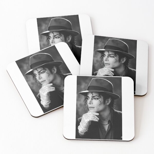 Item preview, Black And White Potrait Michael Poster designed and sold by garbereui.
