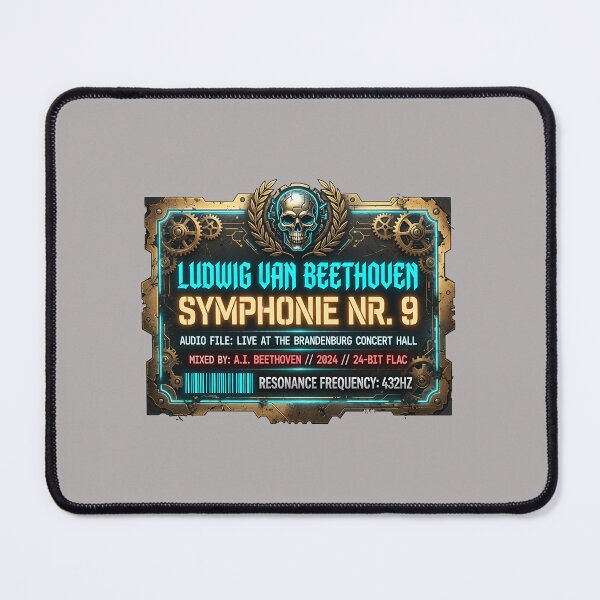 Item preview, Beethoven Symphony No. 9 Album Label Graphic-88 designed and sold by MatiasHaas.