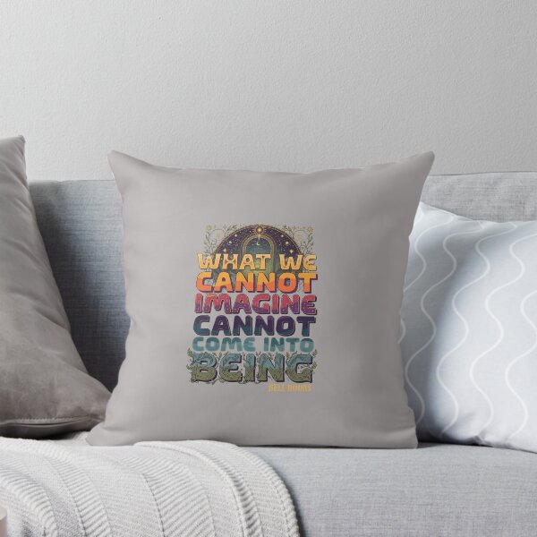 Item preview, Bell Hooks Imagine Quote Retro Gradient Tee-36 designed and sold by MatiasHaas.