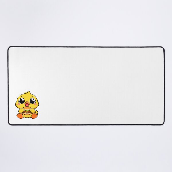 Item preview, Cute Kawaii Duck With Burger designed and sold by Eternalski.