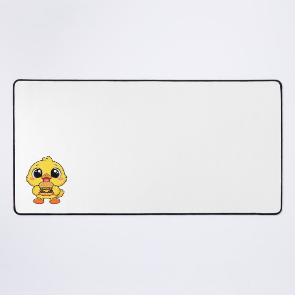 Item preview, Cute Kawaii Duck With Burger designed and sold by Eternalski.