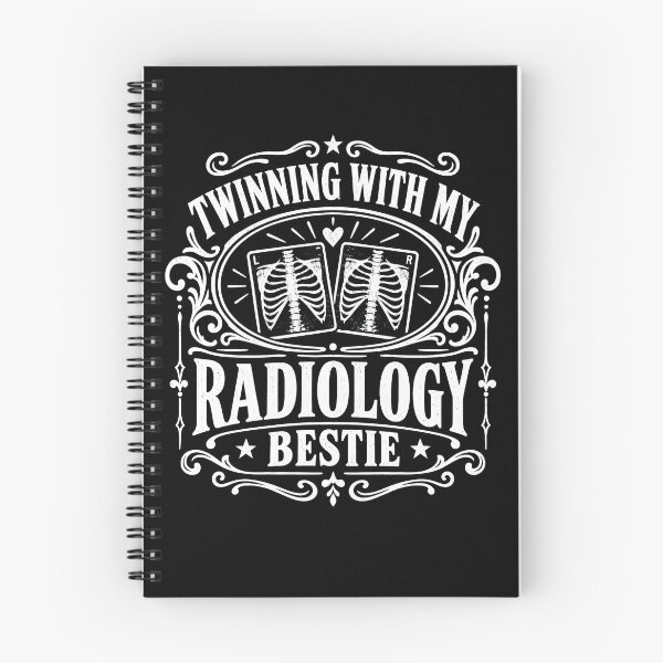 Item preview, Twinning With My Radiology Bestie Funny Rad Tech Coworker Friendship Gift designed and sold by THREE LITTLE BEANS.