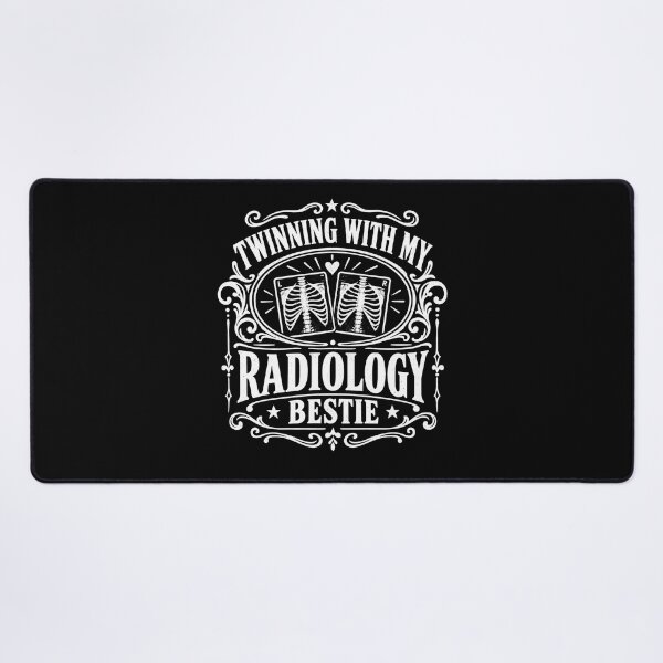 Item preview, Twinning With My Radiology Bestie Funny Rad Tech Coworker Friendship Gift designed and sold by THREE LITTLE BEANS.