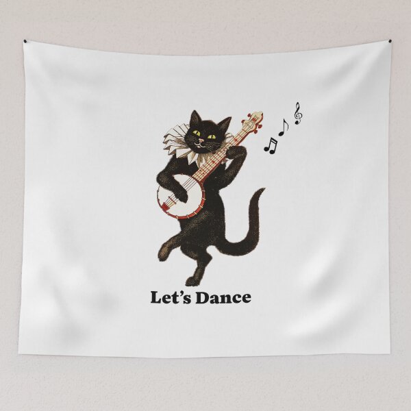 Item preview, Let’s Dance Cute Cat  designed and sold by teeNova Wear.