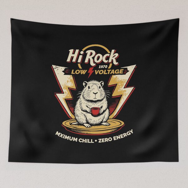 Item preview, Low Voltage Chill Capybara Washed designed and sold by Hotfresh.