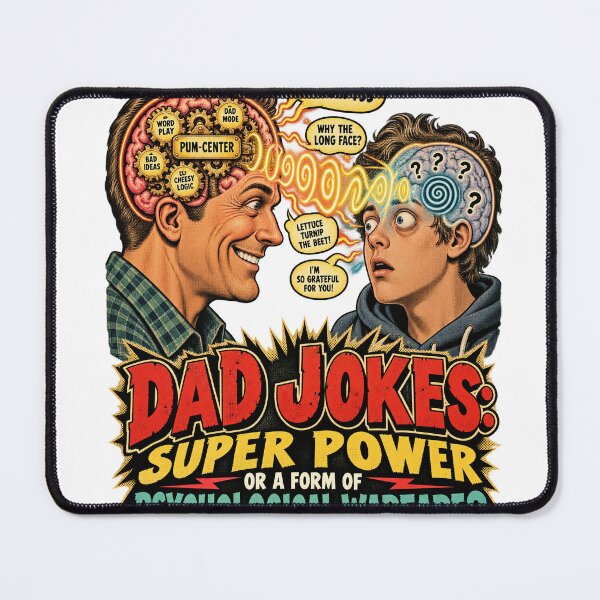 Item preview, Dad Jokes: Super Power or Psychological Warfare? designed and sold by Mystik-Media.