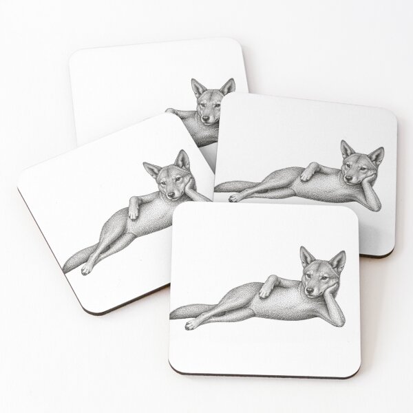 Item preview, Copy of Friendly laying dingo designed and sold by BRETT'S ART STUDIO.