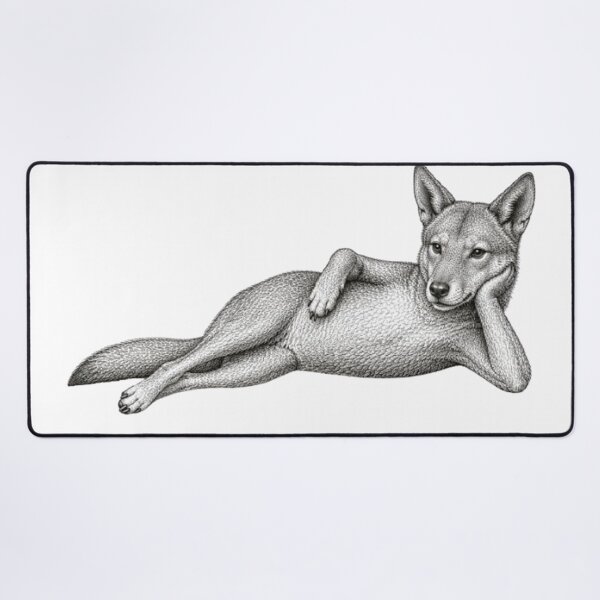 Item preview, Copy of Friendly laying dingo designed and sold by BRETT'S ART STUDIO.