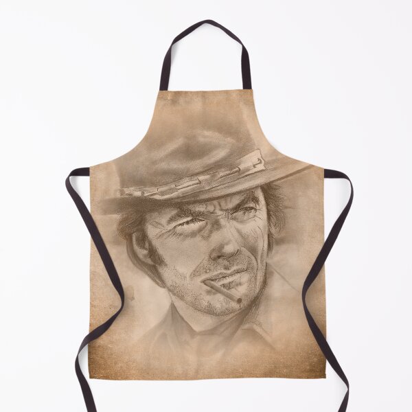Item preview, Clint Eastwood Portrait Art | Hollywood & Western Movie Legend Pencil Drawing designed and sold by ConorKeeganArt.
