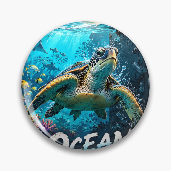 Artikelvorschau, Kunst zum Schutz der Meeresschildkröten durch Ocean Guardian entworfen und verkauft von GenZStickerHub1.