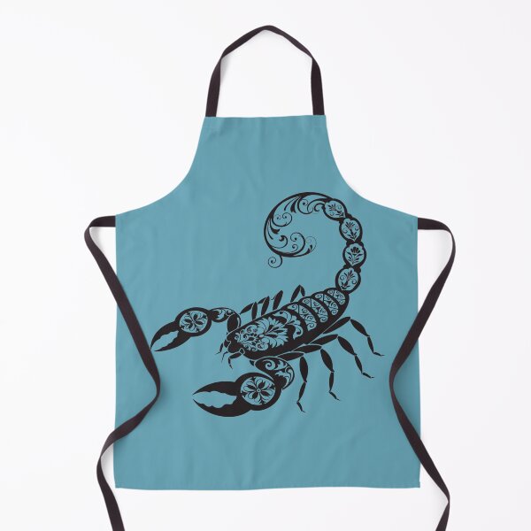 Item preview, Floral Scorpio Zodiac Scorpion – Ornamental Botanical Astrology designed and sold by Mousy17.