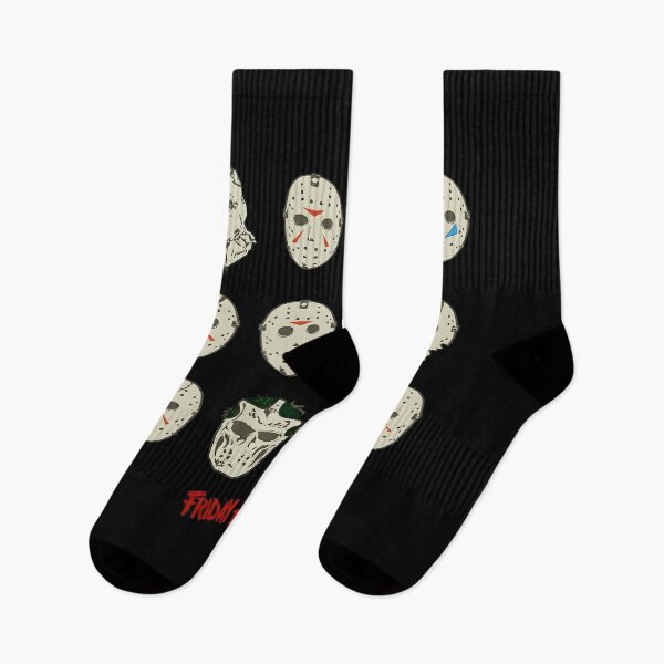 Item preview, Friday the 13th Mask Collection Horror Movie designed and sold by JenoHapes.