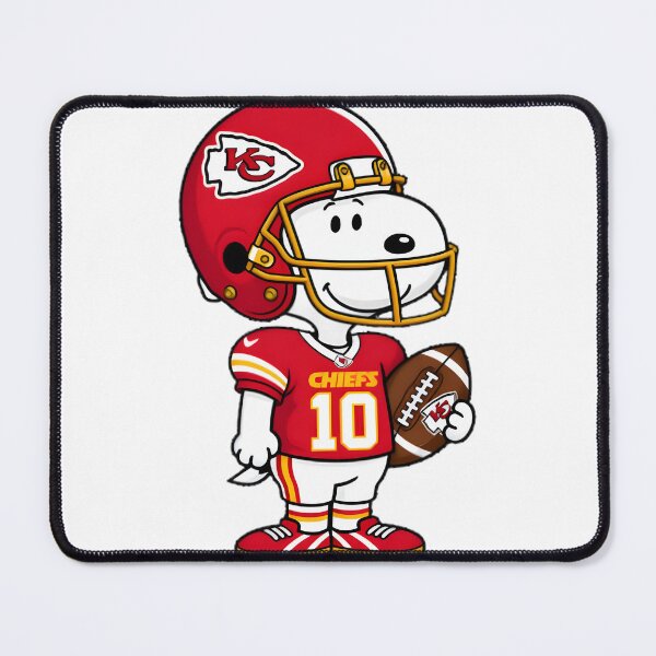 Item preview, Retro Football Fan Design Featuring a Classic Cartoon Dog Supporting Kansas City Team designed and sold by Valdodesign.