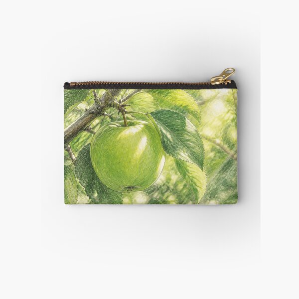 Item preview, Color sketch of a green apple designed and sold by Mariyana-Design.