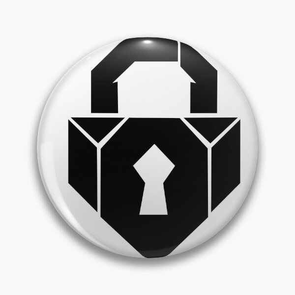 Item preview, Cybersecurity Padlock Geometric Design designed and sold by matybrak.