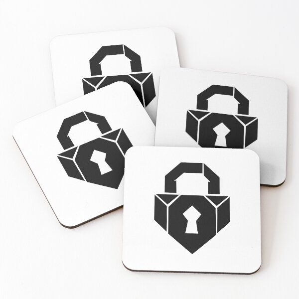 Item preview, Cybersecurity Padlock Geometric Design designed and sold by matybrak.