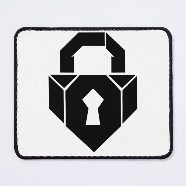 Item preview, Cybersecurity Padlock Geometric Design designed and sold by matybrak.