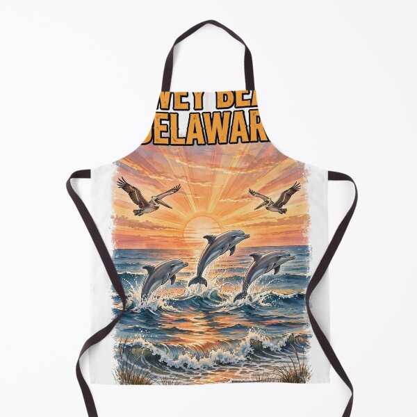 Item preview, Dewey Beach Delaware Dolphins designed and sold by FitEnvy.